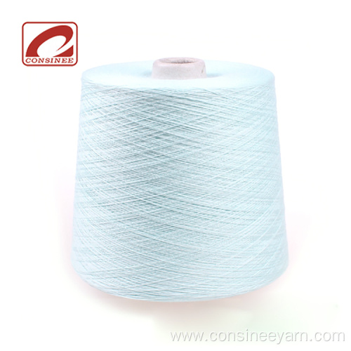 Consinee merino wool cotton blended semiworsted yarn